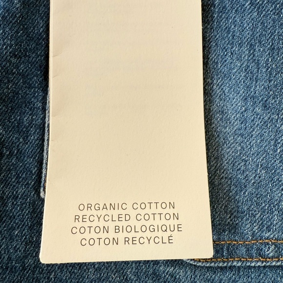 COS Blue Denim Midi Skirt with front slit size 25 - Picture 5 of 11